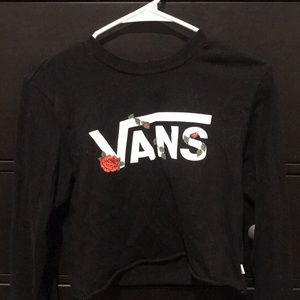 Vans cropped long sleeve
